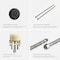 Kibi Blaze-T Single Handle Bathroom Vessel Sink Faucet with Pop Up Drain C-KBF1018BG-KPW101BG - alternate 7